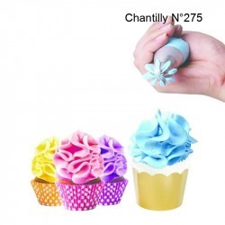 Douilles Chantilly en inox Forme:Chantilly N°275