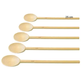 Cuillère en bois hêtre Taille:25 cm