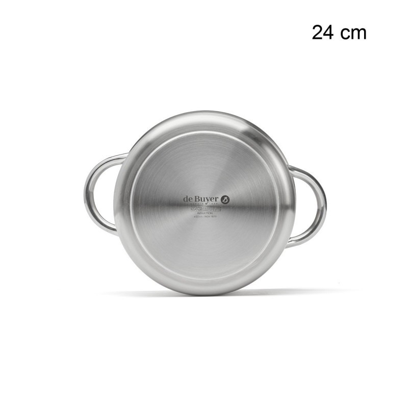 Braisière Inox Prim'Appety Diamètre:24 cm