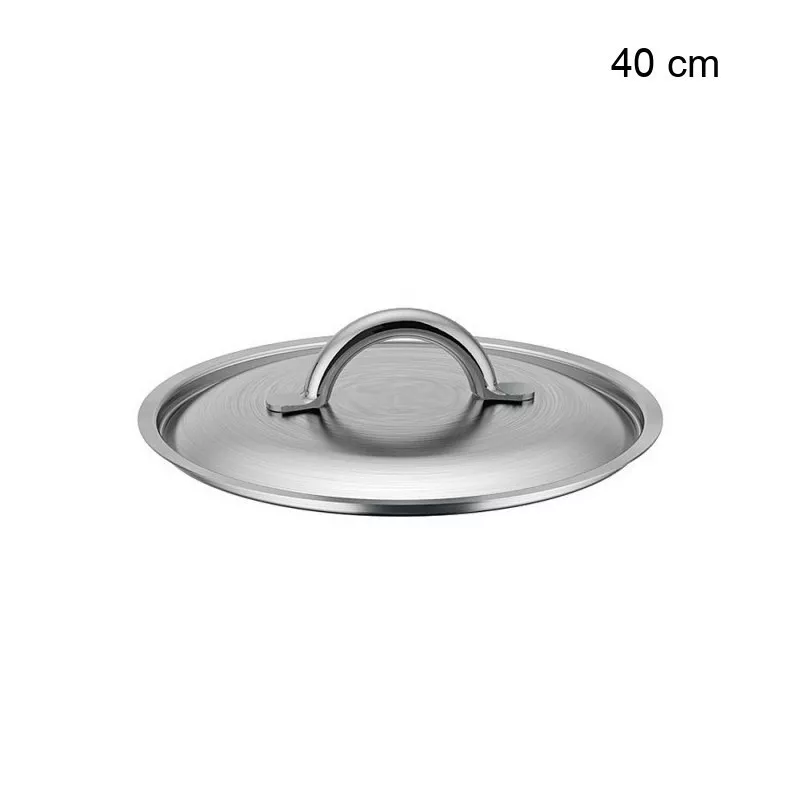 Couvercle bombé en inox Prim'Appety Diamètre:40 cm