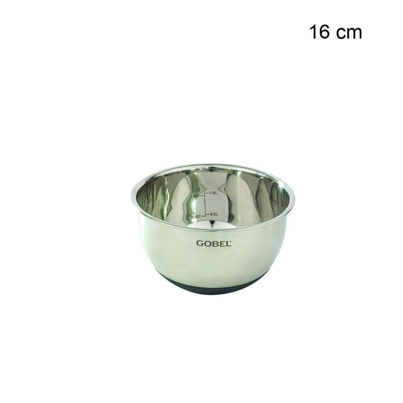 Cul de Poule avec Fond Silicone Diamètre:16 cm