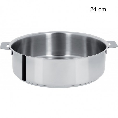 Sauteuse Mutine Amovible Exceliss Inox Diamètre:24 cm