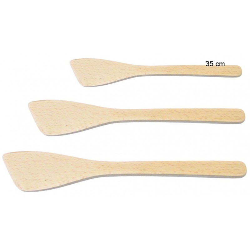 Spatule Biais en Bois de Hêtre Taille:35 cm