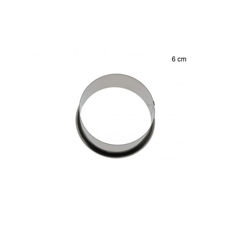 Découpoir rond Inox Diamètre:6 cm Forme:Rond Unis