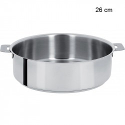 Sauteuse Mutine Amovible Exceliss Inox Diamètre:26 cm