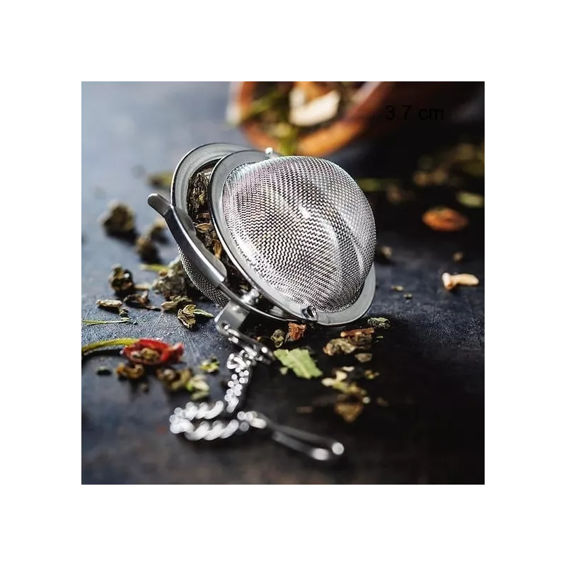 Boule à thé treillis inox  Diamètre:3.7 cm