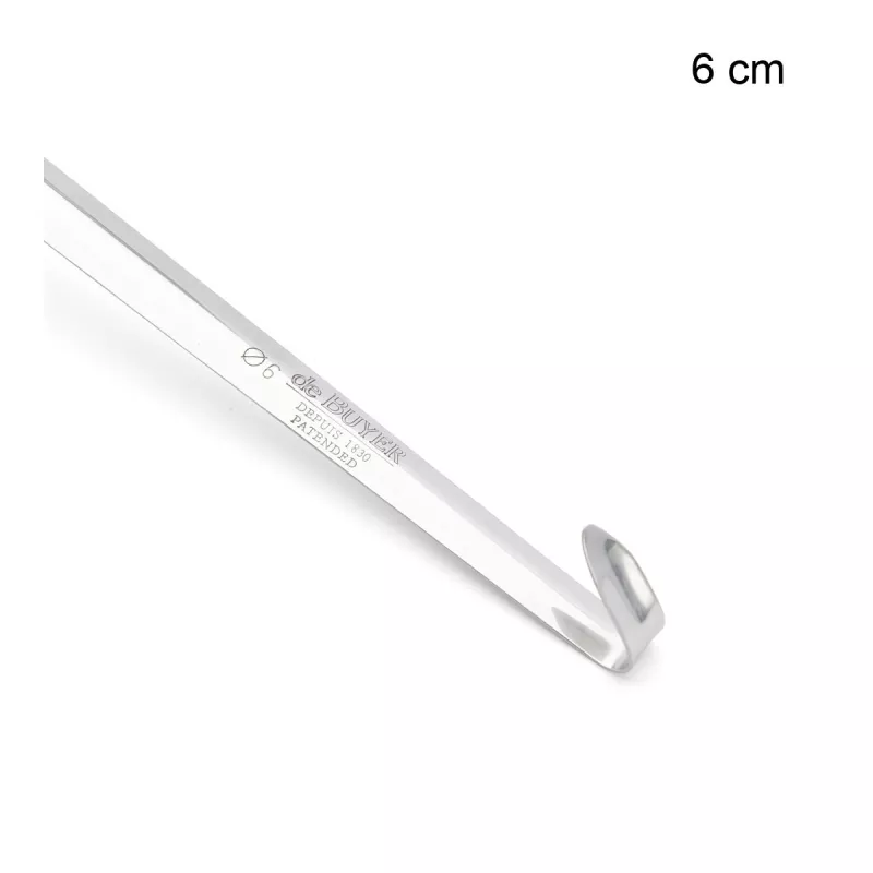 Louches Monobloc Taille:Ø 6cm - L. manche 28 cm
