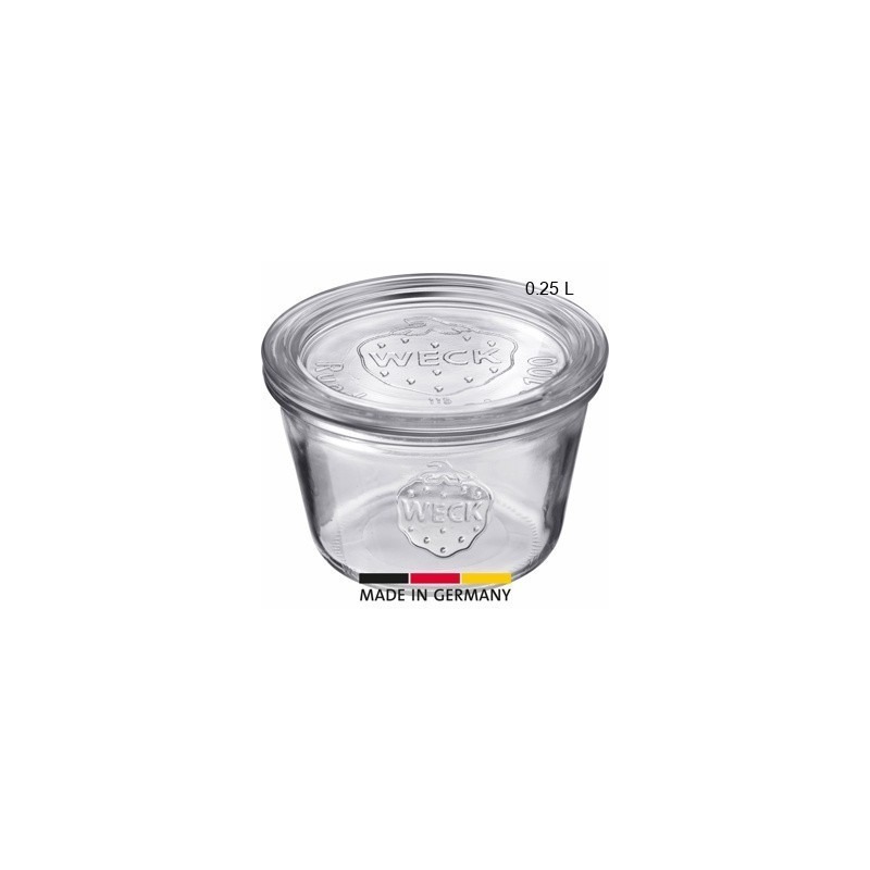 Verre Weck Contenance:0.25 L