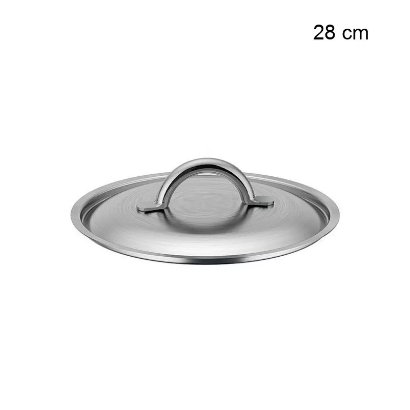 Couvercle bombé en inox Prim'Appety Diamètre:28 cm