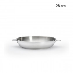 Poêle à frire/Plat tout inox Twisty Diamètre:28 cm