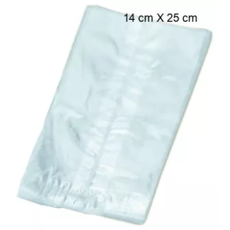 Sac Cellophane Plat Taille:14 cm X 25 cm
