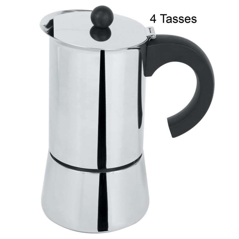 Cafetière Italienne Adria Induction Nombre de tasses:4 Tasses