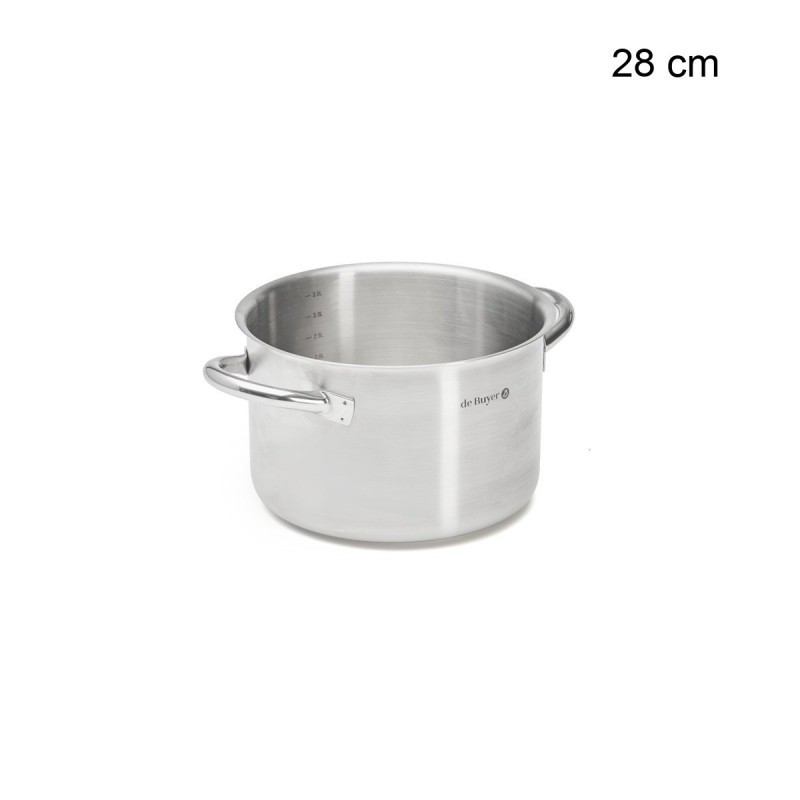 Braisière Inox Prim'Appety Diamètre:28 cm