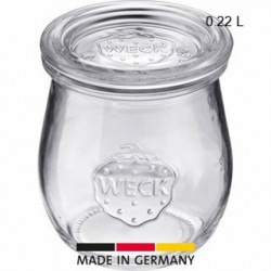 Verre Weck Contenance:0.22 L