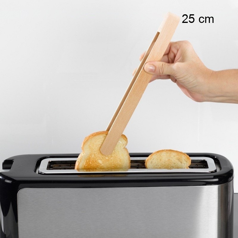 Pince à Toast en Hêtre Taille:25 cm