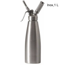 Siphon Crème Finition:Inox Contenance:1 L