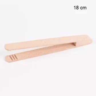 Pince à Toast en Hêtre Taille:18 cm