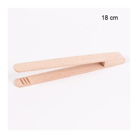 Pince à Toast en Hêtre Taille:18 cm