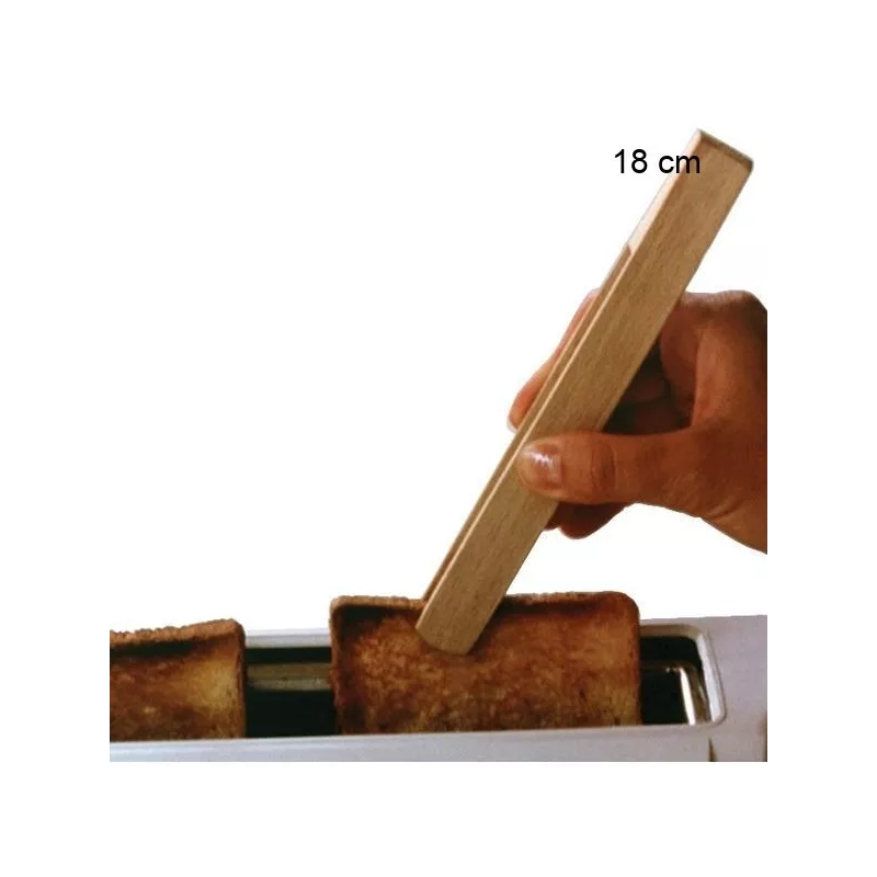 Pince à Toast en Hêtre Taille:18 cm