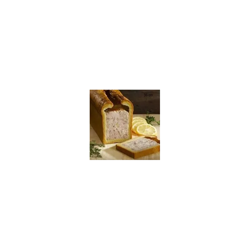 Pâte en croûte charnières fer blanc Taille:35 cm