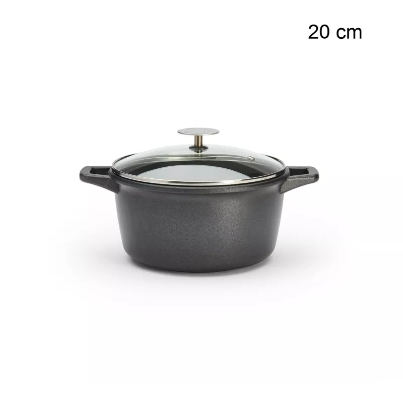 Coquelle Choc Extreme avec couvercle verre Diamètre:20 cm
