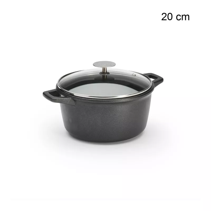 Coquelle Choc Extreme avec couvercle verre Diamètre:20 cm
