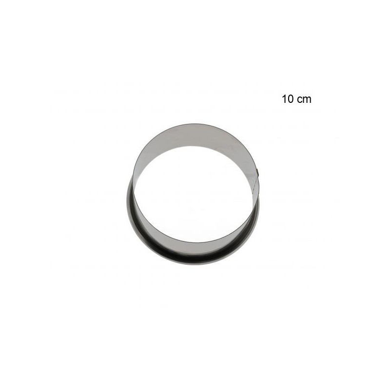 Découpoir rond Inox Diamètre:10 cm Forme:Rond Unis