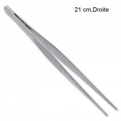 Pince a dresser inox Taille:21 cm Type d'ustensile:Droite