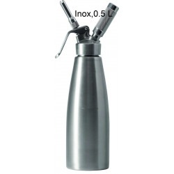 Siphon Crème Finition:Inox Contenance:0.5 L