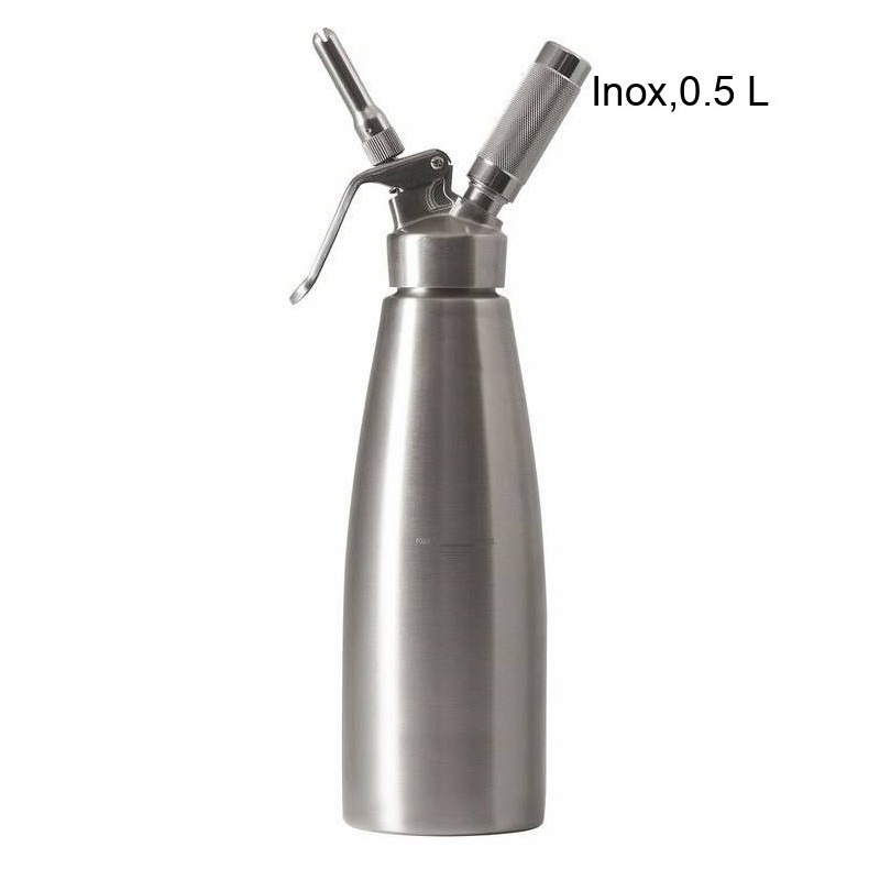 Siphon Crème Finition:Inox Contenance:0.5 L