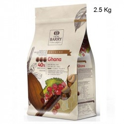 Chocolat Lait Ghana 40% Poids:2.5 Kg