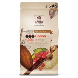 Chocolat Lait Ghana 40% Poids:2.5 Kg