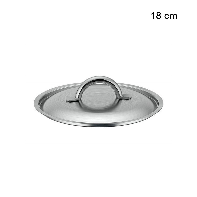 Couvercle bombé en inox Prim'Appety Diamètre:18 cm