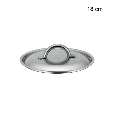 Couvercle bombé en inox Prim'Appety Diamètre:18 cm