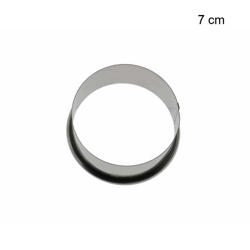 Découpoir rond Inox Diamètre:7 cm Forme:Rond Unis