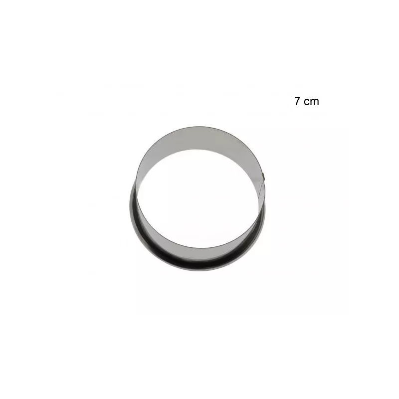 Découpoir rond Inox Diamètre:7 cm Forme:Rond Unis