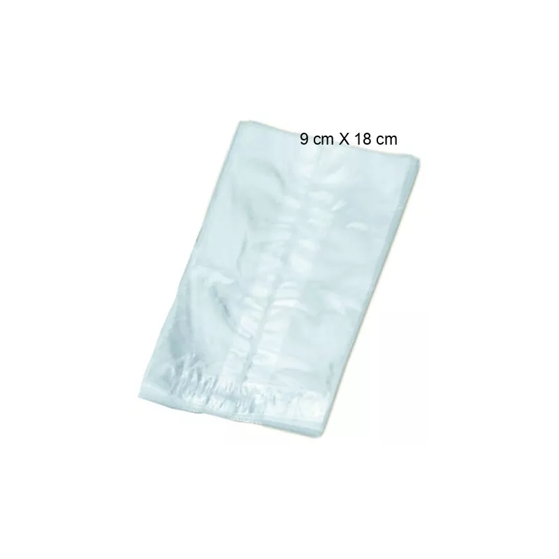 Sac Cellophane Plat Taille:9 cm X 18 cm