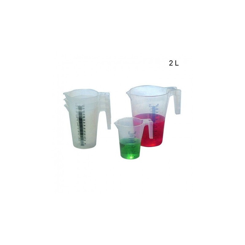 Pot Gradué Plastique Contenance:2 L