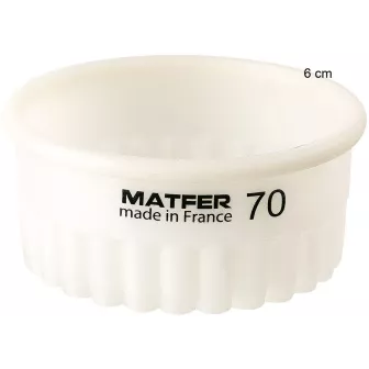 Découpoir rond Exoglass Diamètre:6 cm Forme:Cannelé