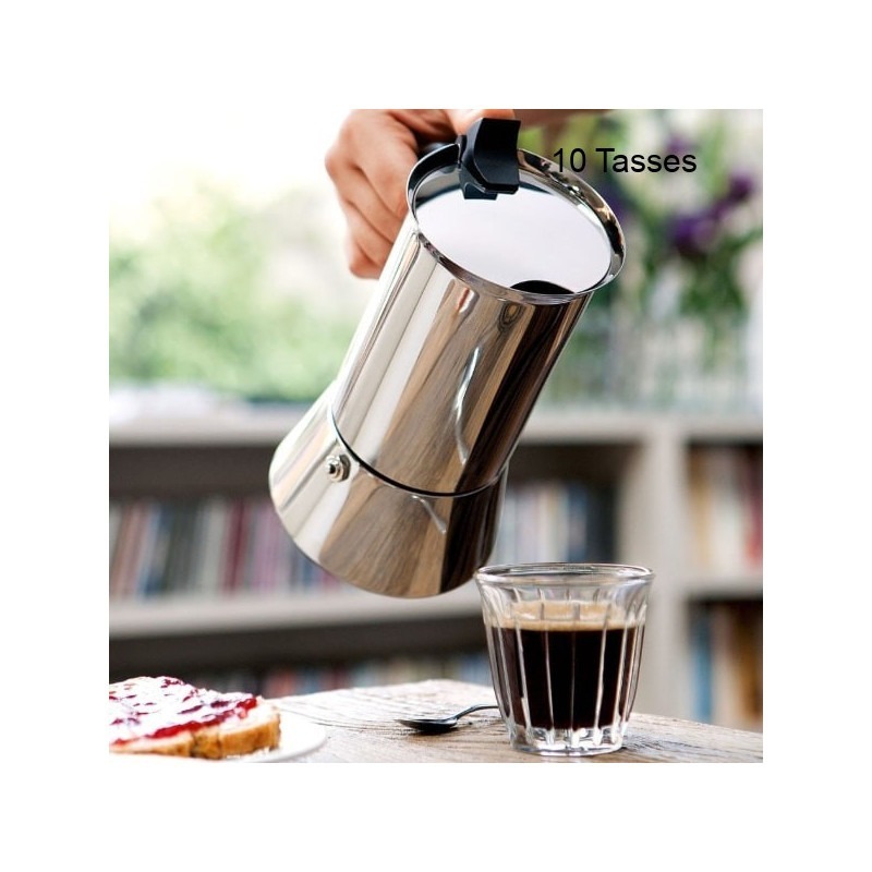 Cafetière Italienne Adria Induction Nombre de tasses:10 Tasses