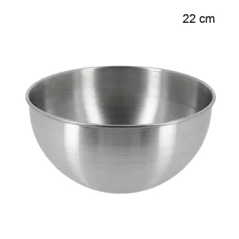 Cul de poule inox Diamètre:22 cm