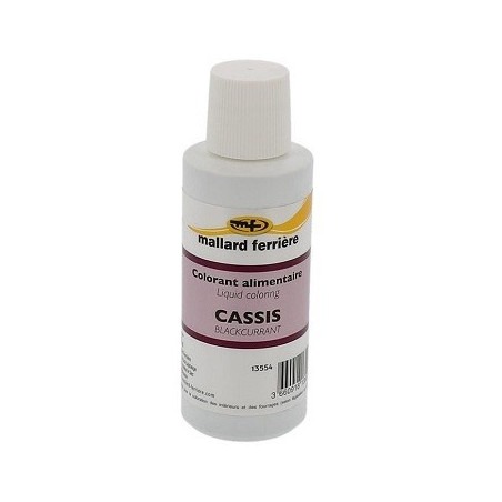 Colorant liquide Couleur:Cassis