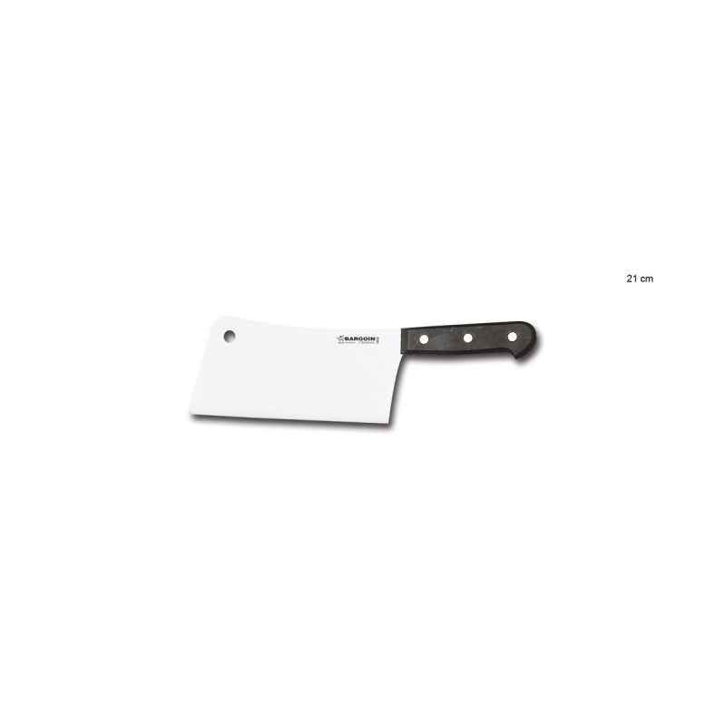 Couperet de cuisine en inox Longueur de lame:21 cm