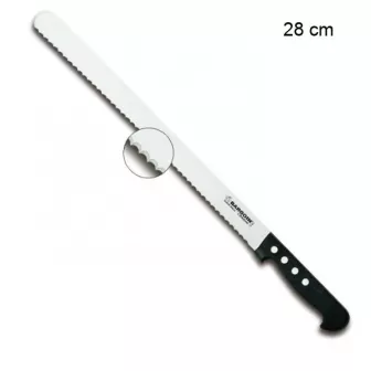 Couteau à génoise/biscotte Longueur de lame:28 cm