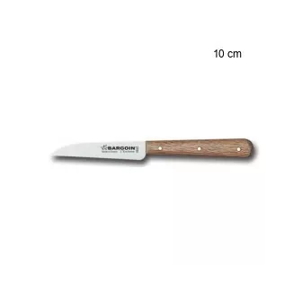 Couteau d'office manche en bois  Longueur de lame:10 cm