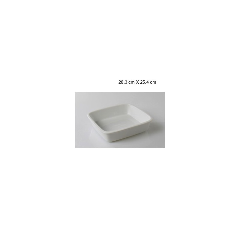 Plat à four rectangulaire Taille:28.3 cm X 25.4 cm