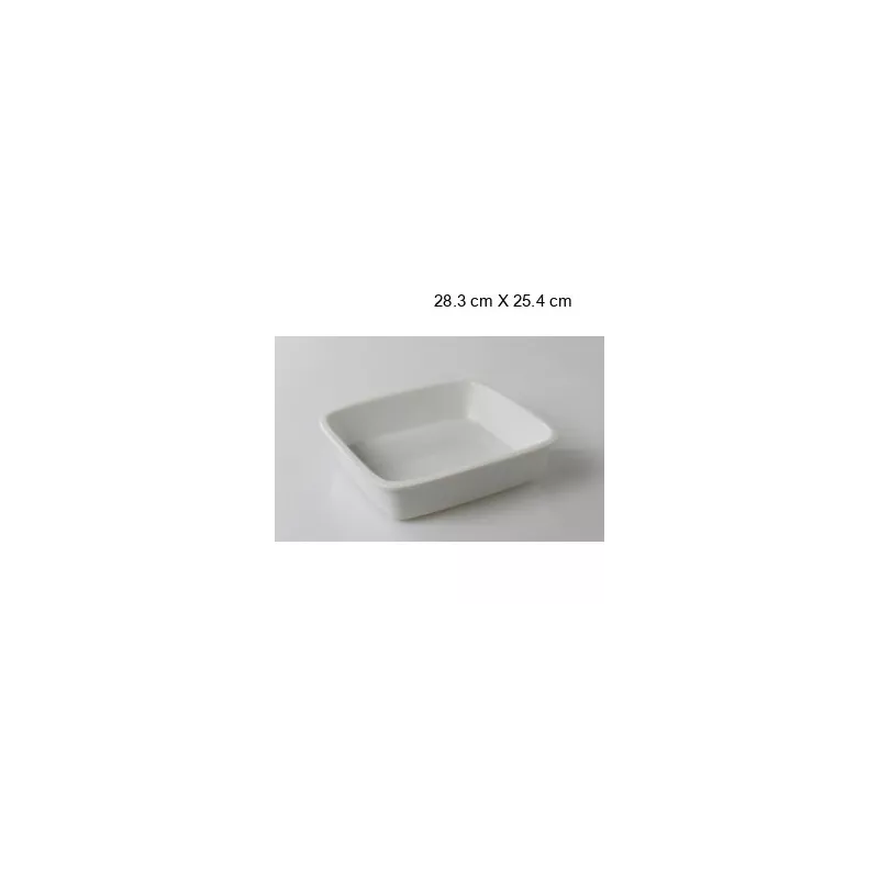 Plat à four rectangulaire Taille:28.3 cm X 25.4 cm