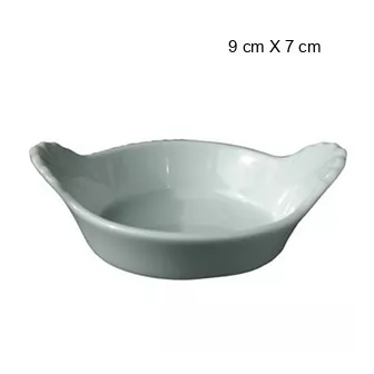 Plats Ronds à Oreilles Taille:9 cm X 7 cm
