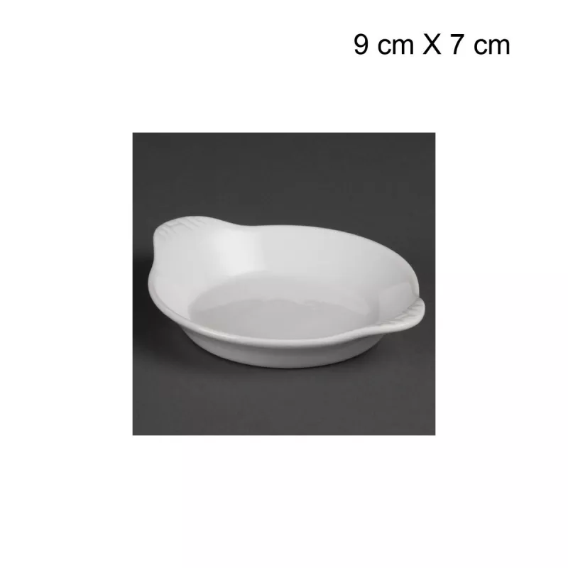 Plats Ronds à Oreilles Taille:9 cm X 7 cm