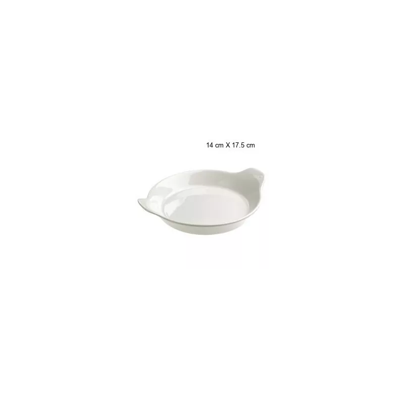 Plats Ronds à Oreilles Taille:14 cm X 17.5 cm